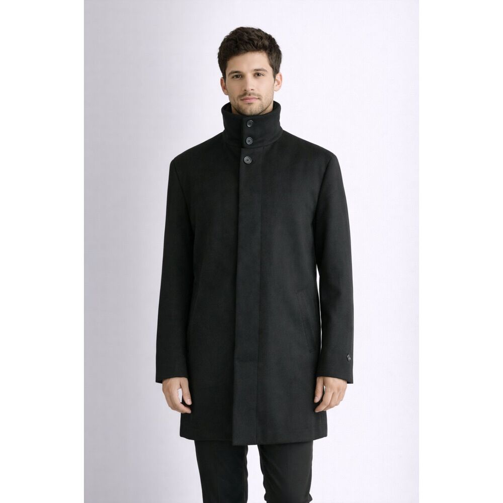 Wool Blend J. Ferrar Long Sleeve Button Front Jacket M
